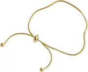 WRITWAA Snake Bone Anklet Foot Chain Elegant Foot Chain Titanium Steel Anklet for Women Simple but Stylish