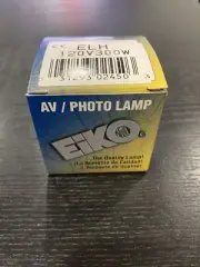 Eiko ELH AV/Photo Lamp Bulb 300W 120V New in Box Made in Japan