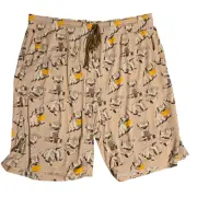 NWT Millie Rose Men's XL Appa Lounge Shorts with Pockets