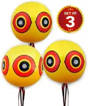 3PCS Balloon Bird Repellent Durable Terror Eye To Scare Birds Garden Accessories