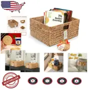 Elegant Handwoven Wicker Basket - Perfect for Stylish Storage and Decor