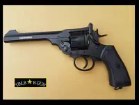 在飛比找Yahoo!奇摩拍賣優惠-晶予玩具槍~WG復古1915全金屬6吋MKVI英國折輪手槍C