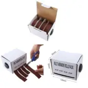 4pc Sandpaper Drawable Emery Cloth Roll Metal Glass Carpentry Sanding Belt