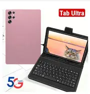 New Original 5G Tab Ultra Tablets 12inch Tablet Dual SIM Dual WIFI Android Tablet PC unlocked GPS Tablets Global Version 4G Pad Rose Full Set 12GB 256