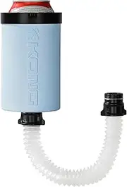 The Kong 2.0. A Portable Can or Bottle Cooler/Cup With A Detachable, Expandable, Hose To Funnel Your Drink.