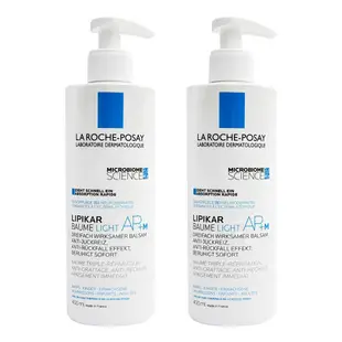 【La Roche-Posay 理膚寶水】 理必佳極效滋潤霜(清爽型) AP+M 400ml 二瓶組