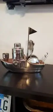 Pottery Barn Tugboat Bar Set