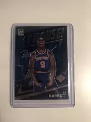 RJ Barrett 2019-20 Panini Donruss Optic MY HOUSE RC Silver Prizm NY Knicks