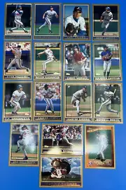 1998 Topps Montreal Expos Team Set (16 Cards) Vlad Guerrero Pedro Martinez MT