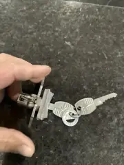 Nos 1950S Lincoln Zephyr? Glove Box Lock FZ-975