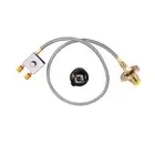 Outdoor Camping Gas Stove Propane Refill Adapter Gas Tank Filling Split9961