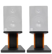Rockville 8” Wood Studio Monitor Speaker Stands For Rockville DPM6B