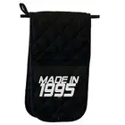 Made In 1995 - Novelty Double Mitt Oven Gloves Double Kitchen Chef BBQ Mitts