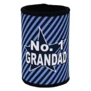 No. 1 GRANDAD Novelty Stubby Holder Can Cooler Fathers Day