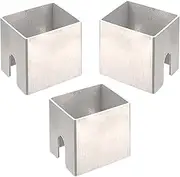 Fire Plate Spacer - 3X Barbecue Grill Pan Gasket Holder Stainless Steel,Fireproof Dishwasher Safe Grill Tray Bracket For Campin
