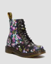 Dr. Martens 1460 Pascal Vintage Floral Backhand - Black/Multi