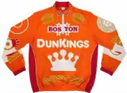 DunKings Track Jacket Orange Size LARGE - Brand New & Sealed