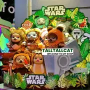 Hot Toys x Disney+ PPLU045N Star Wars Ewoks Cosbi Plush Keychain ( In Stock )