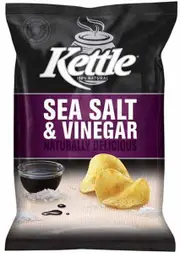 Kettle Chips Sea Salt and Vinegar 45g x 18