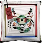 MISSONI HOME UPHOLSTERY CUSHION COVER COTTON 16x16" CONSTELLATION 11 CANCER