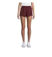 Athletic Works Women's Red DriWorks Core Running Shorts W/ Liner XXXL(22) NWT