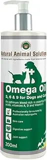 Natural Animal Solutions Omega Oil 3, 6 & 9 for Dogs 200 ml