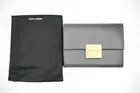 NEW 800 YVES SAINT LAURENT Small Leather Good SMLG Wallet Mini Flap French Bag