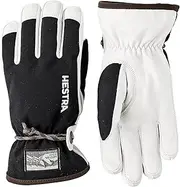 [HESTRA] Unisex Wakayama Jr 5-Finger Glove, (Youth 3-7yrs) Insulated, Waterproof Alpine Ski & Snowboarding Gloves, Boys & Girls