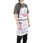 Cooking Apron Household Fashionable Antifouling Sleeveless Cloth Kitchen AU