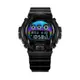 CASIO 卡西歐 G-SHOCK 探索虛擬彩虹系列 炫彩黑 50mm DW-6900RGB-1