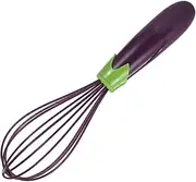 Silicone Whisk for Mixing - Kitchen Heat Resistant Balloon Whisk Egg Whisks,Non Scratch Beater Blender Safe Handle Kitchen Supplies for Batters & Seasonings