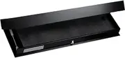 SiaBiced Compact Floating Shelf System for Bedroom and Nursery, Black, as described