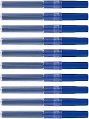 Pentel PEN Retractable Permanent Marker Refill Blue Ink Box of 10 Refills (XNR3-C)
