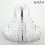 全新 US8.5 AIR JORDAN 1 MID 'TRIPLE WHITE' 2019 554724-129