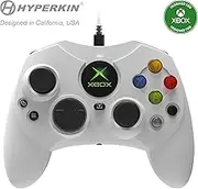 Hyperkin DuchesS Wired Controller - White - Officially licensed S Controller replica for use with Xbox Series X|S, Xbox One, Windows 10|11, PC, Video Game Controller with Hall Effect Sticks, 3.5MM,