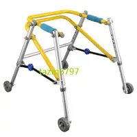 在飛比找蝦皮購物優惠-兒童助行器帶輪學步車小孩輔助行走助行器小兒麻痹下肢康復訓練器