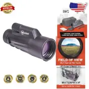 10x50 Waterproof Monocular with Fully Multi-Coated Optics - Ideal for Outdoors