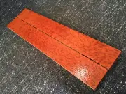 Jarrah timber boards Craftwood Hardwood Timber slices HIGHLY FIGURED 300x40x8mm