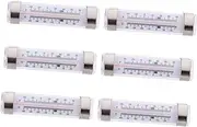 BEBEMOKO 6pcs Professional Refrigerator Thermometer High Precision Fridge Temperature Gauge for Optimal Freezing and Preservation and Easy to Use