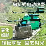 5L8L園藝電動噴壺家用便攜式小型鋰電池噴霧器多功能自動澆花神器