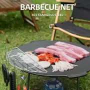 Oil Drain Rack Anti-Scorching Stainless Steel NonStick Rack for Outdoor Barbeque