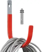 Garden Hose Holder - Stainless Steel Water Hose Hook | Rust Proof Hose Hanger | Wall Mount Water Pipe Holders | Garden Hose Hanger for Hydraulic Hose, Ropes, Extension Cords