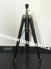RETRO ARTS Floor Lamp Wooden Tripod Lighting Stand Shade Fixture Decorative Item