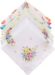 [HIIALIUR] Men/Women Mixed Classic Plaid Hankies Square Gift Set