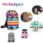 Nylon Mesh Pet Puppy Dog Cat Carrier Backpack Front Net Bag Tote Sling Carrier