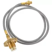 Propane Adapter 1lb to 20lb Tank Tube Stainless Braided Hose