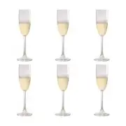 Cellar Tonic 6 Piece Flute Wine Glass Set 240ml