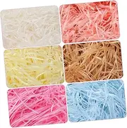 FOYTOKI 20g Bag of Cut Paper Shred Filler Lafite Grass Silk Paper Wrapping Box Packing Natural Absorbent Non-Toxic for Celebrations