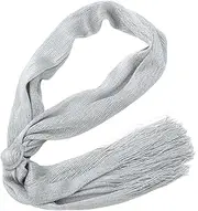 [Beavorty] Elegant Wedding Shawl Silver Thread Scarf Special Occasion Wrap for Evening Gowns