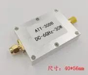 DC-6GHz 30W 30DB RF Attenuator SMA Female+Male for Power Meter Spectrum Analyzer